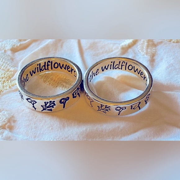 NWT SS Ring’s Nature Poetry-Two Styles- 1) Dragonfly Sz-6, 2) Wildflowers Sz-7&8 - Picture 12 of 16